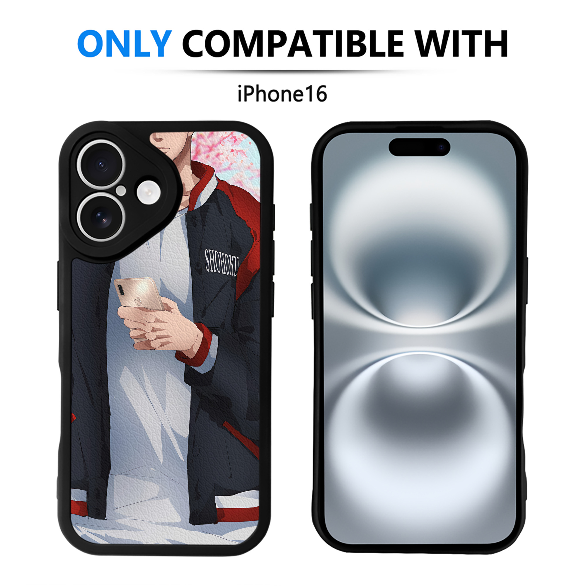 （画像用） SLAM DUNK／スラムダンク 【iPhone 16シリーズ対応】シリコンスマホケース（レザー調） 材質：シリコン